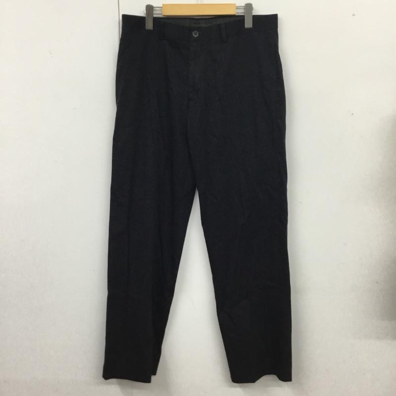 エディーバウアー Eddie Bauer パンツ チノパン チノパン カジュアルパンツ ワイドパンツ ストレートパンツ 34インチ 無地 黒 / ブラック /  メンズ USED 古着 中古 10115641