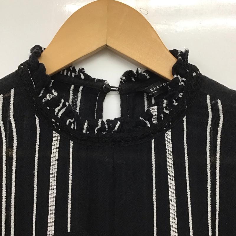 ザラウーマン ZARA WOMAN ワンピース ミニスカート S  黒 / ブラック /  レディース USED 古着 中古 10148780