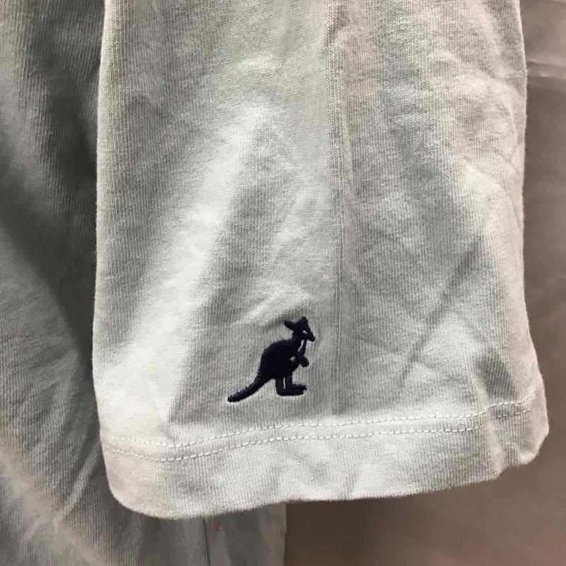 カンゴール KANGOL Tシャツ 半袖 KPMC-10190 グラフィックプリント L ロゴ、文字 青 / ブルー / X 白 / ホワイト /  メンズ USED 古着 中古 10117042