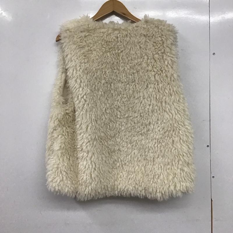 アズノゥアズ as know as ベスト ベスト QH0439 FREE 無地 オフホワイト / オフホワイト /  レディース USED 古着 中古 10144982