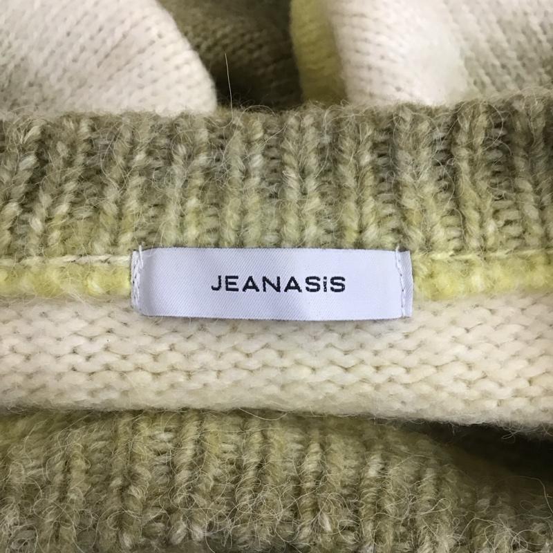 ジーナシス JEANASIS ニット、セーター 長袖 JS063855MC 3Gグラデーションプルオーバー FREE ボーダー柄 マルチカラー / マルチカラー /  レディース USED 古着 中古 10108304