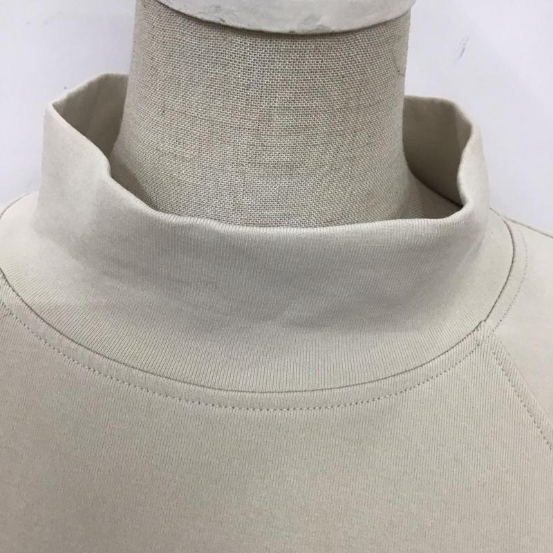 ザラ ZARA トレーナー 長袖 3641 831 712 スウェット スタンドネック モックネック M 無地 アイボリー / アイボリー /  レディース USED 古着 中古 10119628