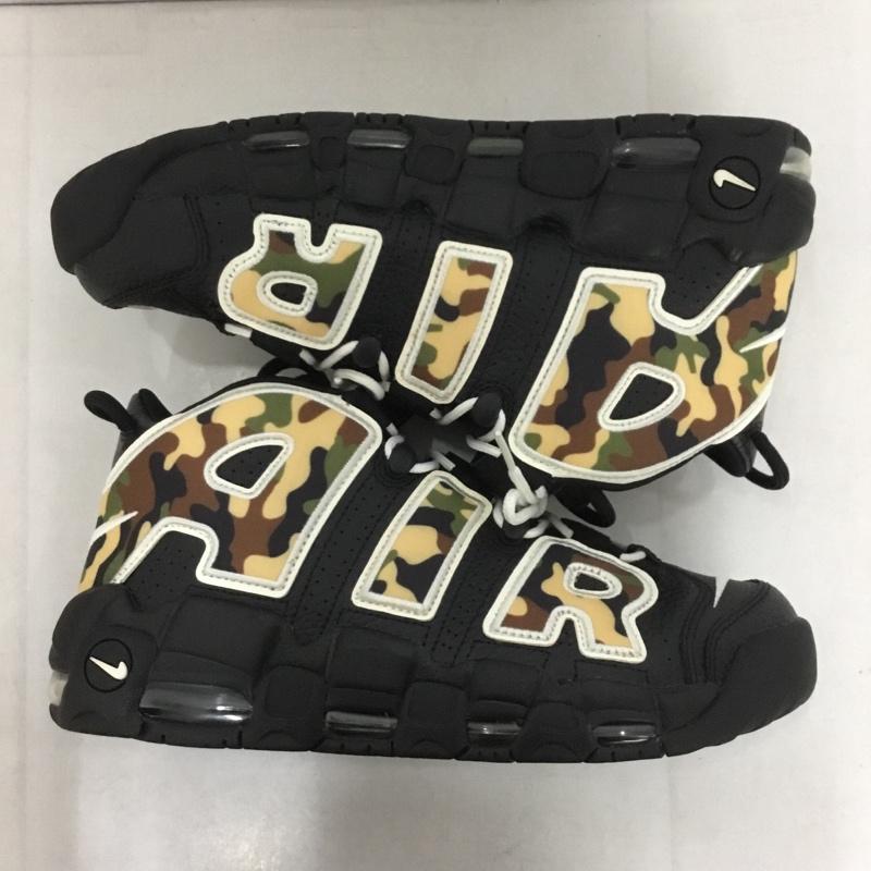 ナイキ NIKE スニーカー スニーカー CJ6122 001 AIR MORE UPTEMPO 96 QS 27.5cm 箱有 27.5cm ロゴ、文字 黒 / ブラック /  メンズ USED 古着 中古 10141543