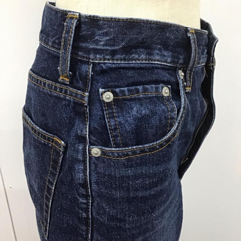 アズールバイマウジー AZUL BY MOUSSY パンツ デニム、ジーンズ 250CAA11-553A HIGH WAIST DENIM WIDE XL 無地 青 / ブルー /  レディース USED 古着 中古 10107403