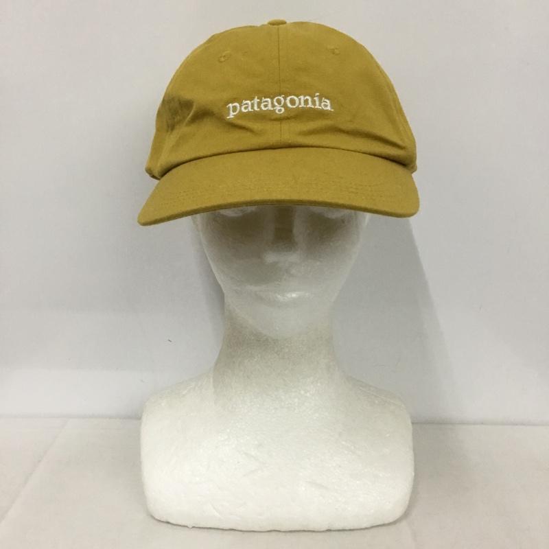 パタゴニア patagonia 帽子 キャップ netplus ロゴ、文字 黄 / イエロー /  メンズ USED 古着 中古 10143298