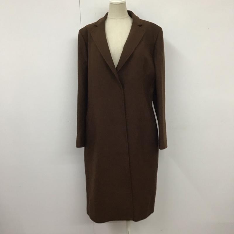 フェンディ FENDI コート コート一般 ロング丈 チェスターコート 42 無地 茶 / ブラウン /  レディース USED 古着 中古 10109450