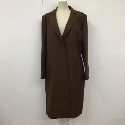 フェンディ FENDI コート コート一般 ロング丈 チェスターコート 42 無地 茶 / ブラウン /  レディース USED 古着 中古 10109450