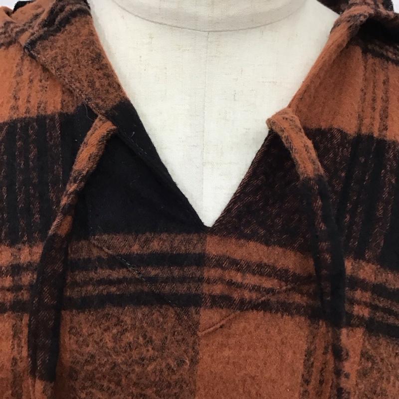 ブレス BREATH パーカー 長袖 メキシカンパーカー フード付きパーカー 長袖カットソー チェックパーカー チェック マルチカラー / マルチカラー /  メンズ USED 古着 中古 10119130