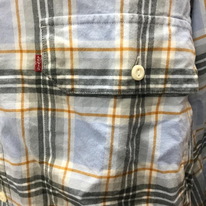 リーバイス Levi s シャツ、ブラウス 長袖 ワークシャツ オーバーサイズ L チェック マルチカラー / マルチカラー /  メンズ USED 古着 中古 10119837