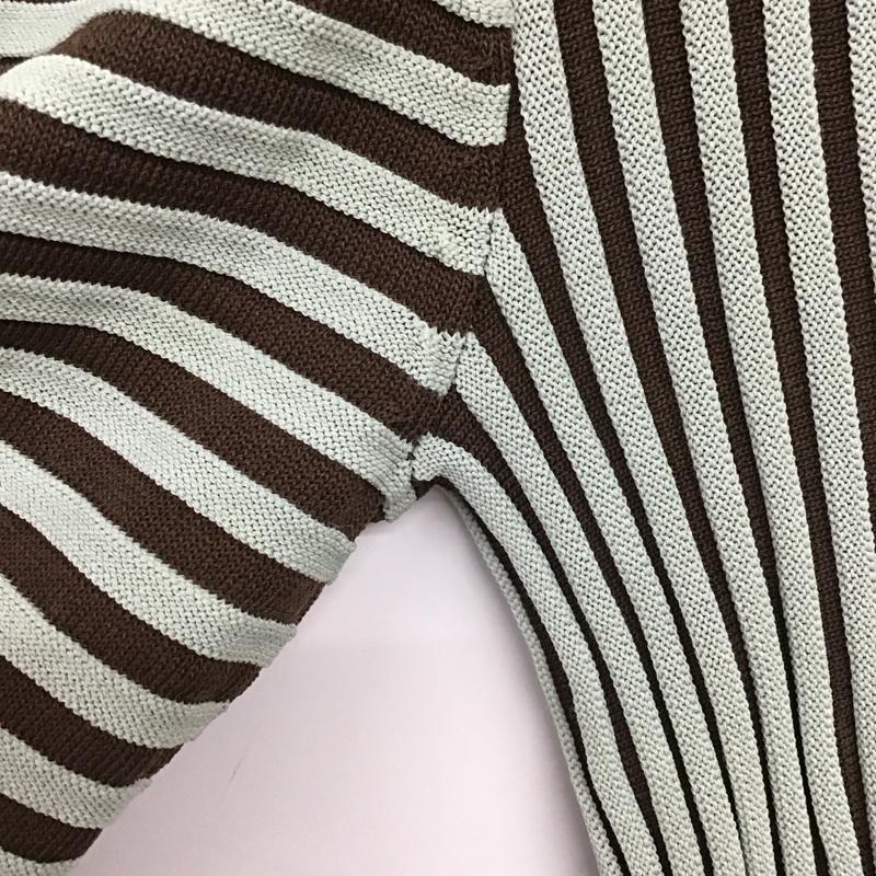 ザラ ZARA ポロシャツ 半袖 M  マルチカラー / マルチカラー /  レディース USED 古着 中古 10148607