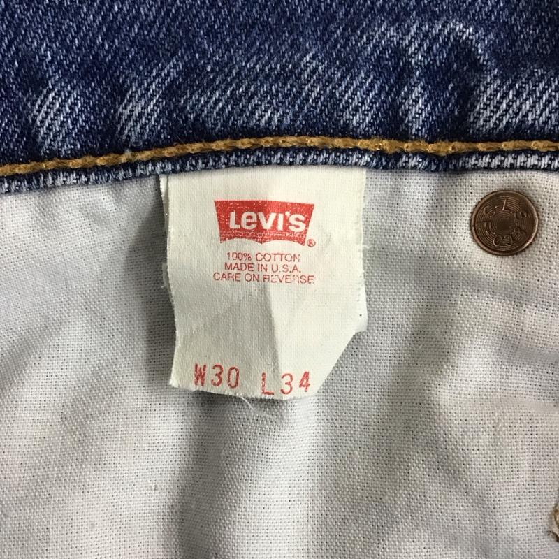 リーバイストラウスアンドコー Levi Strauss & co. パンツ デニム、ジーンズ 90S USA 517 デニムパンツ ストレートパンツ カジュアルパンツ 30インチ 無地 インディゴ / インディゴ /  メンズ USED 古着 中古 10110382