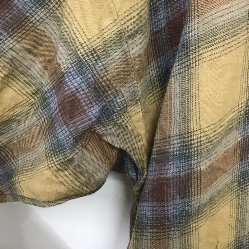 マウジー MOUSSY シャツ、ブラウス 長袖 010dab30-6020 CHECK LONG GOWN SHIRT FREE チェック マルチカラー / マルチカラー /  レディース USED 古着 中古 10142998