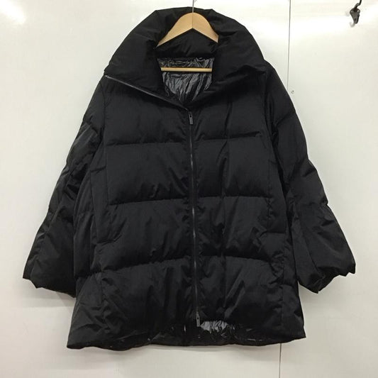 ユニクロ UNIQLO ジャケット、上着 ダウンジャケット 211-443929 ダウンボリュームジャケット XL 無地 黒 / ブラック /  レディース USED 古着 中古 10142162