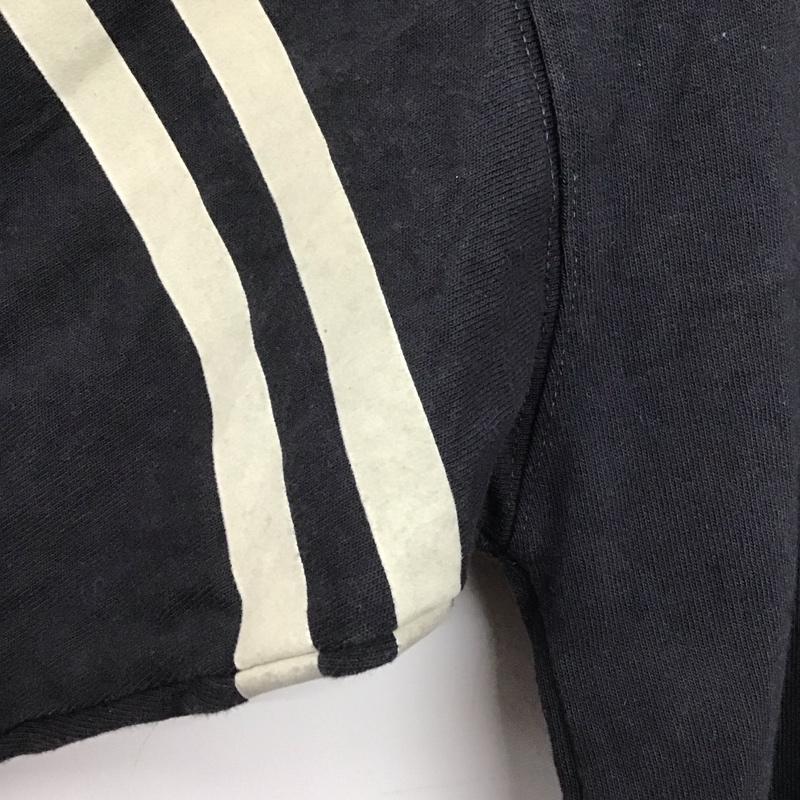 ニコアンド niko and... Tシャツ 長袖 M ロゴ、文字 X プリント チャコールグレー / チャコールグレー /  レディース USED 古着 中古 10146805