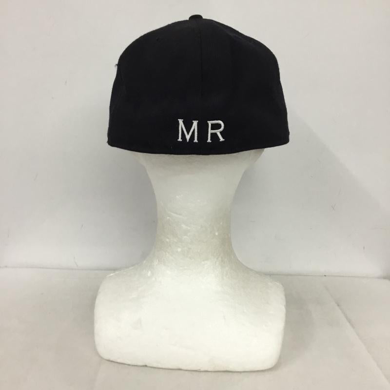 ニューエラ NEW ERA 帽子 キャップ MR.GENTLEMAN ウール 58.7cm 59FIFTY ロゴ、文字 紺 / ネイビー /  メンズ USED 古着 中古 10146324