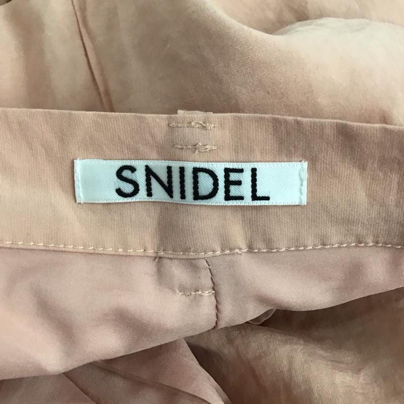 スナイデル SNIDEL パンツ ワークパンツ、ペインターパンツ ワイドパンツ カジュアルパンツ スラックス 1 無地 桃 / ピンク /  レディース USED 古着 中古 10125162
