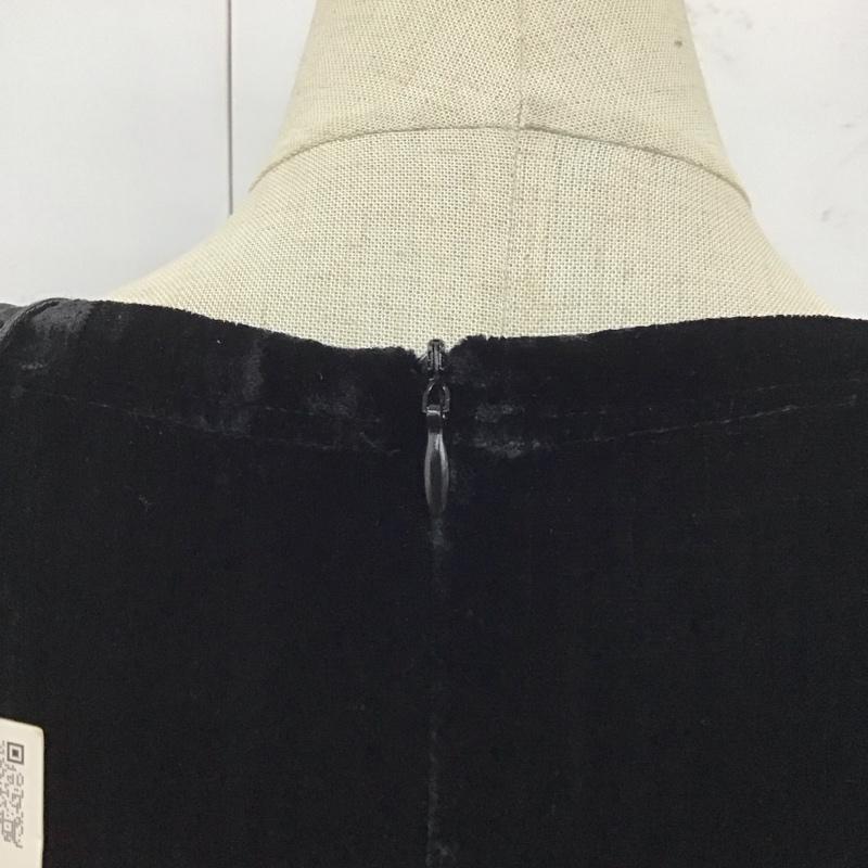 ザラ ZARA ワンピース ロングスカート 2731 324 800 ノースリーブ タグ付き XS 無地 黒 / ブラック /  レディース USED 古着 中古 10119622