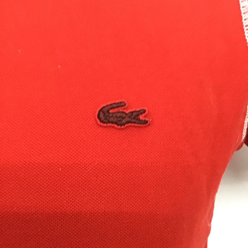 ラコステ LACOSTE ポロシャツ 半袖 JUNYA WATANABE 7 無地 赤 / レッド /  メンズ USED 古着 中古 10112009