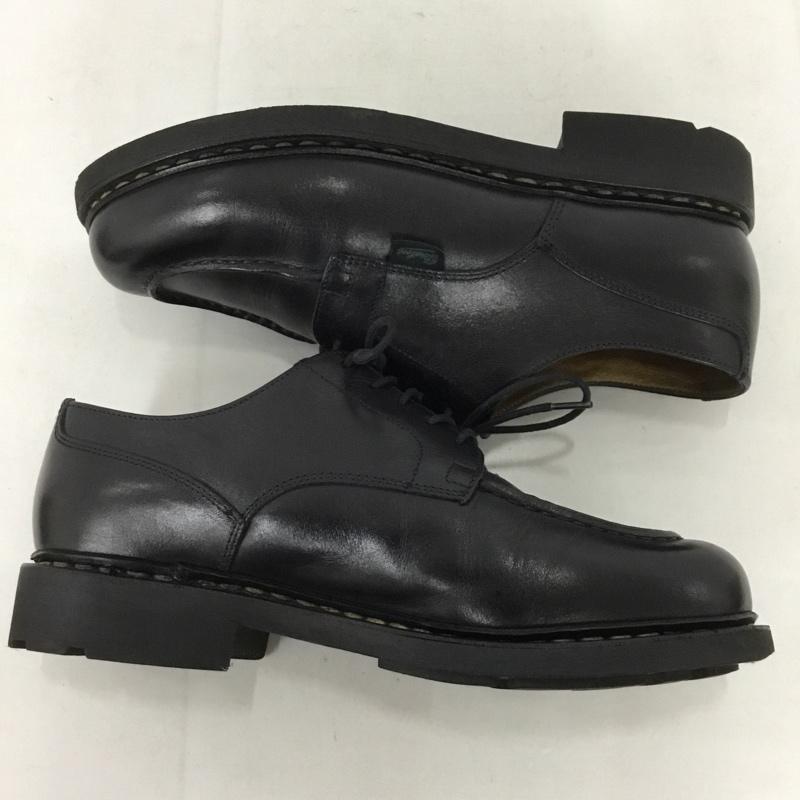 パラブーツ Paraboot 革靴 革靴 34013 7 1/2 7.5 レザーシューズ 無地 黒 / ブラック /  メンズ USED 古着 中古 10133894