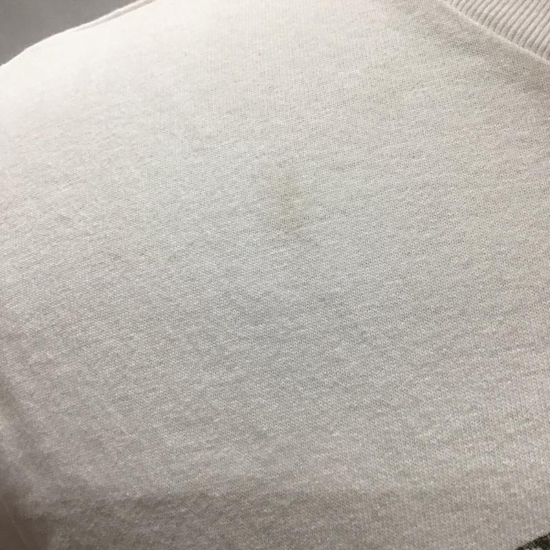 古着 USED Tシャツ 半袖 半袖カットソー プリントTシャツ クルーネックカットソー 古着 M プリント 白 / ホワイト /  メンズ USED 古着 中古 10114121