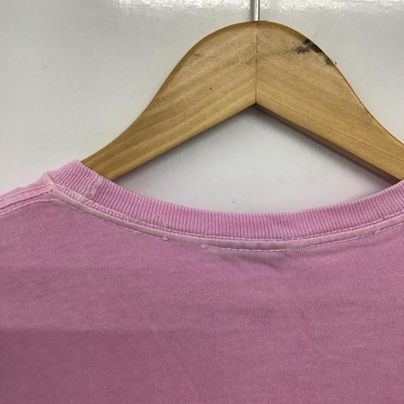 ステューシー STUSSY Tシャツ 長袖 クルーネック ロンT バックロゴ M ロゴ、文字 紫 / パープル /  メンズ USED 古着 中古 10146343