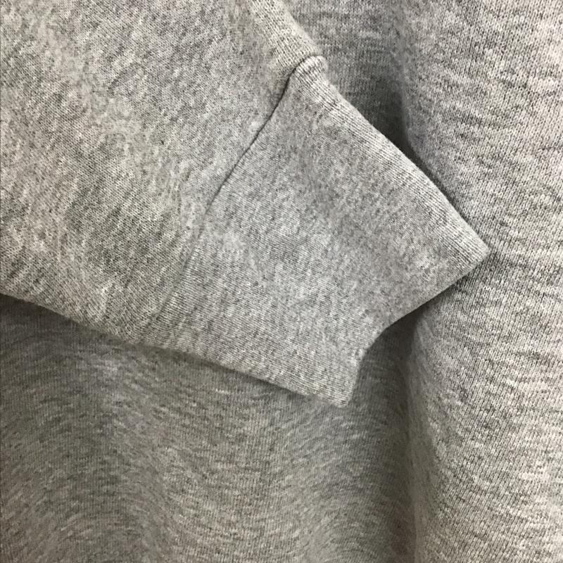 フルーツオブザルーム FRUIT OF THE LOOM トレーナー 長袖 長袖トレーナー スウェット クルーネック プルオーバー XL プリント 灰 / グレー /  メンズ USED 古着 中古 10143857