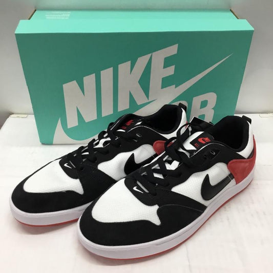 ナイキ NIKE スニーカー スニーカー CJ0882 102 SB ALLEYOOP 28cm 箱有 28.0cm ロゴ、文字 白 / ホワイト / X 黒 / ブラック / X 赤 / レッド /  メンズ USED 古着 中古 10107850