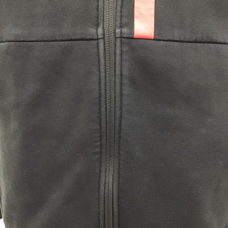プーマ PUMA パーカー 長袖 762243-02 スウェットフーディー ジップアップパーカー L ロゴ、文字 黒 / ブラック /  メンズ USED 古着 中古 10122788