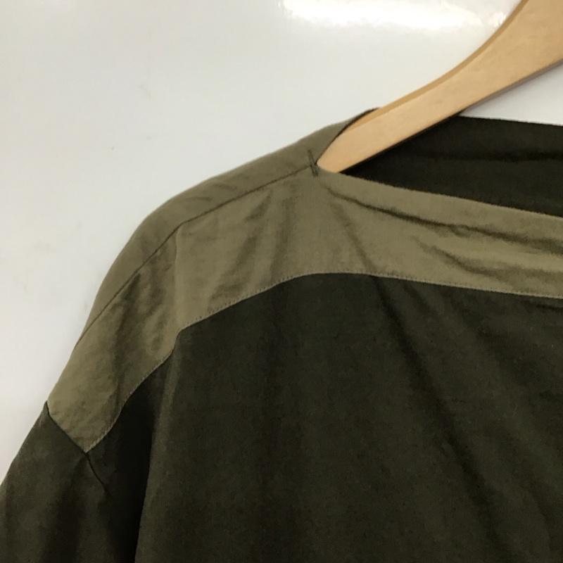 ニコアンド niko and... ワンピース ミニスカート 無地 カーキ / カーキ /  レディース USED 古着 中古 10151078
