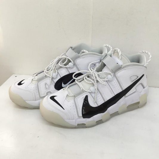 ナイキ NIKE スニーカー スニーカー AIR MORE UPTEMPO 96 COPY PASTE エア モアアップテンポ 96 コピー ＆ ペースト DQ5014-100 27.5cm ロゴ、文字 白 / ホワイト / X 黒 / ブラック /  メンズ USED 古着 中古 10106049