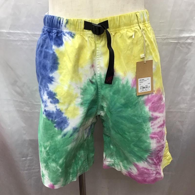 グラミチ GRAMICCI パンツ ショートパンツ gmp-20s056 Gショーツタイダイ ハーフパンツ カジュアルパンツ L 総柄 マルチカラー / マルチカラー /  メンズ USED 古着 中古 10113901