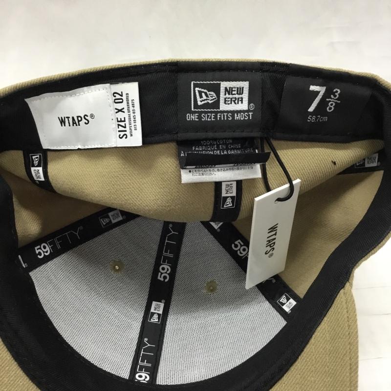 ダブルタップス WTAPS 帽子 キャップ NEW ERA 21AW ロゴ、文字 ベージュ / ベージュ /  メンズ USED 古着 中古 10119105