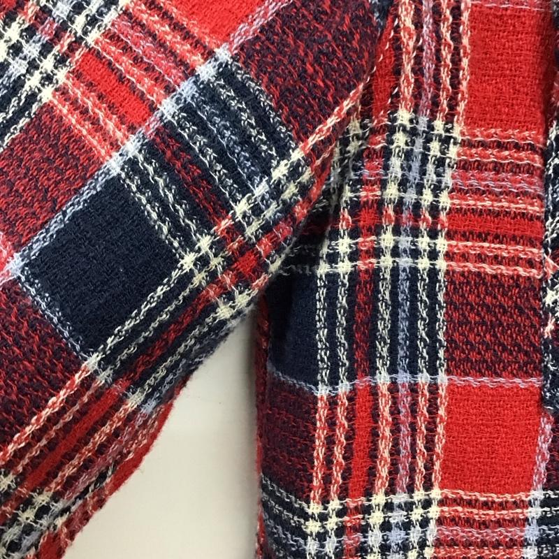 ハリウッドランチマーケット HOLLYWOOD RANCH MARKET シャツ、ブラウス 長袖 長袖シャツ カラーシャツ ポケットシャツ 長袖カットソー チェックシャツ 1 チェック マルチカラー / マルチカラー /  メンズ USED 古着 中古 10117646