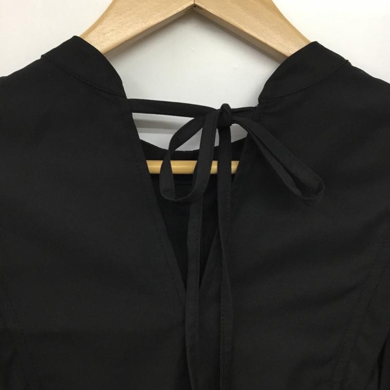 フーズフーチコ who s who Chico チュニック 長袖 CHZ1002404A0002 ボリュームスリーブ ミニワンピース FREE 無地 黒 / ブラック /  レディース USED 古着 中古 10144699