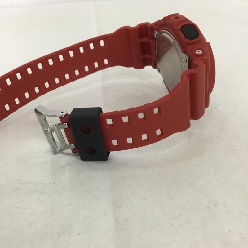 ジーショック G-SHOCK 腕時計 デジタル GA-110FC アナデジ ロゴ、文字 赤 / レッド /  メンズ USED 古着 中古 10140617