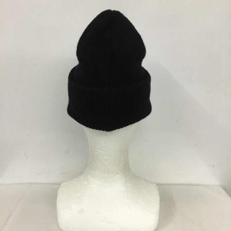 ラストリゾートエービー Last Resort AB 帽子 ニット帽 LR DOUBLE FOLD MERINO BEANIE ロゴ、文字 黒 / ブラック /  メンズ USED 古着 中古 10131363
