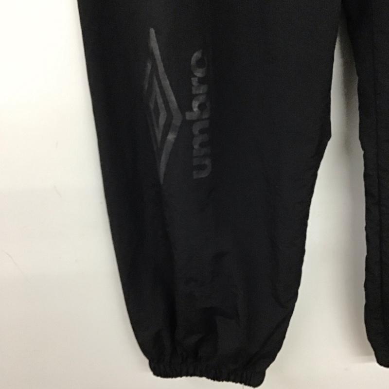 アンブロ UMBRO パンツ ワークパンツ、ペインターパンツ UM7051 ウーブンパンツ ワークパンツ ナイロンパンツ L ロゴ、文字 黒 / ブラック /  メンズ USED 古着 中古 10135711