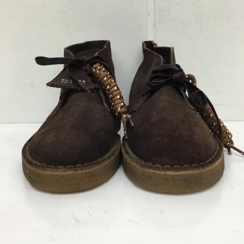 クラークス Clarks ブーツ ブーティ クラークス　デザートブーツ US：10.5 無地 茶 / ブラウン /  メンズ USED 古着 中古 10122726