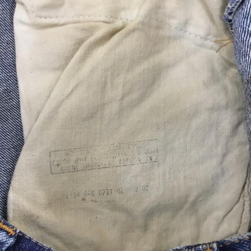 リーバイス Levi s パンツ デニム、ジーンズ デニムパンツ ストレートパンツ ワイドパンツ カジュアルパンツ 無地 インディゴ / インディゴ /  メンズ USED 古着 中古 10120094