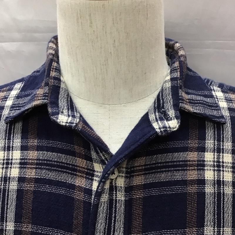 ザラ ZARA シャツ、ブラウス 長袖 長袖シャツ チェックシャツ カラーシャツ 長袖カットソー S チェック マルチカラー / マルチカラー /  メンズ USED 古着 中古 10113567