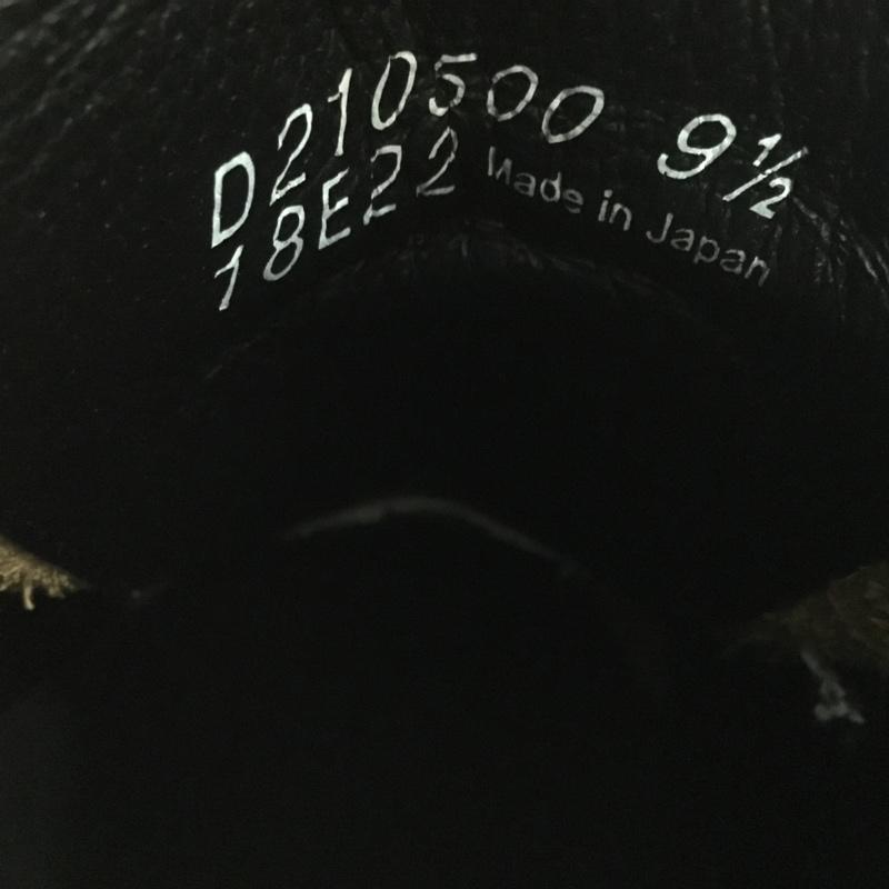 ダナー Danner 革靴 革靴 D210500 ブルランロー 9 1/2 ワンポイント 黒 / ブラック /  メンズ USED 古着 中古 10147718