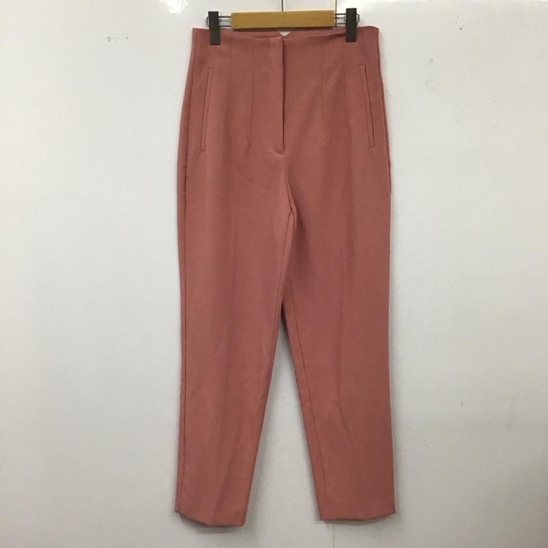 ザラ ZARA パンツ スラックス スラックス ワイドパンツ カジュアルパンツ M 無地 桃 / ピンク /  レディース USED 古着 中古 10117991