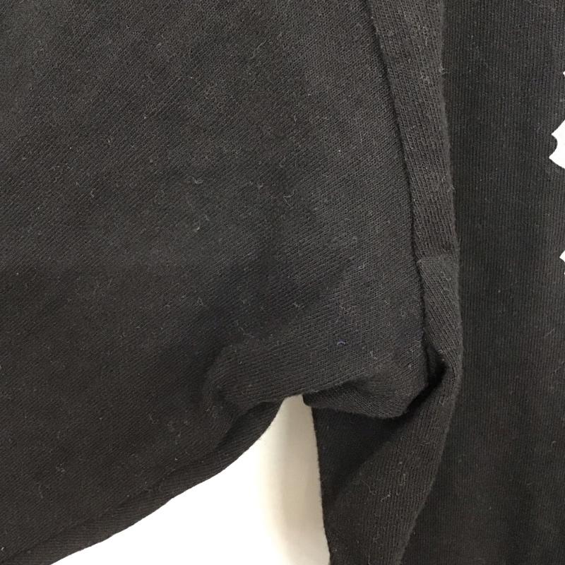 テンダーロイン TENDERLOIN カットソー 長袖 長袖カットソー プリントカットソー クルーネック XL プリント 黒 / ブラック /  メンズ USED 古着 中古 10133080