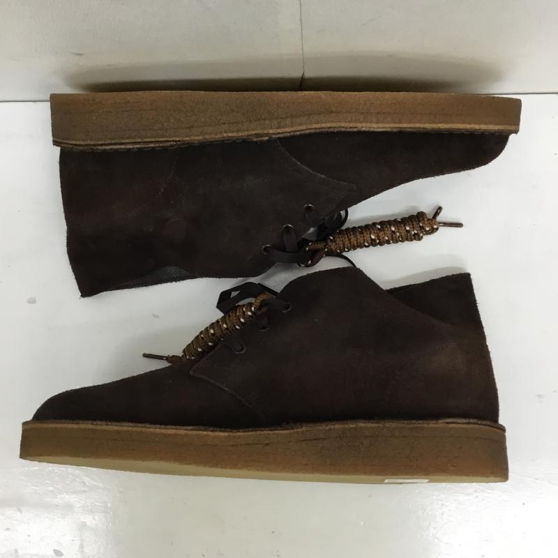 クラークス Clarks ブーツ ブーティ クラークス　デザートブーツ US：10.5 無地 茶 / ブラウン /  メンズ USED 古着 中古 10122726