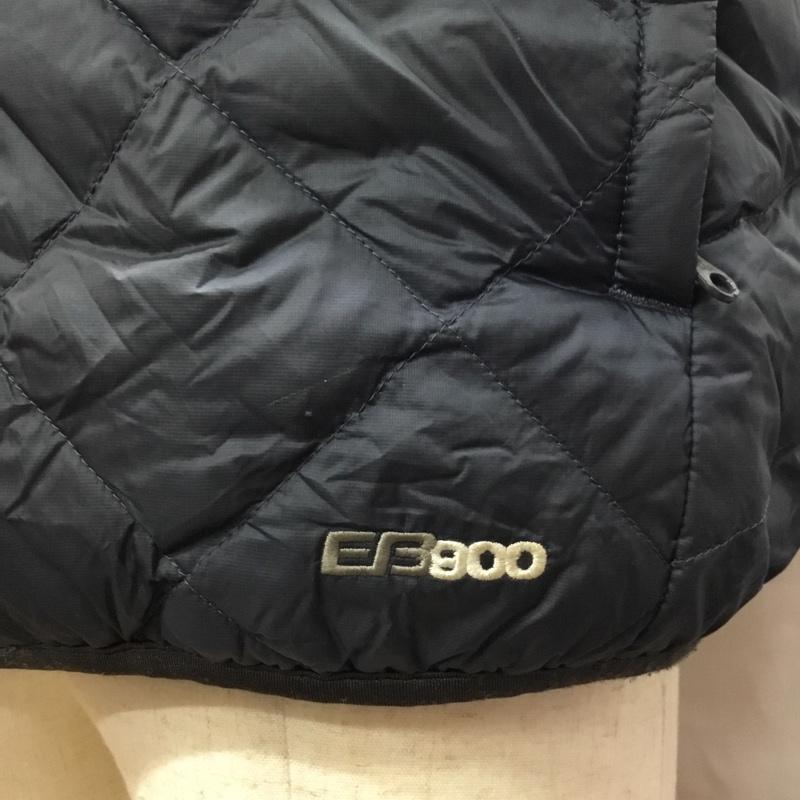 エディーバウアー Eddie Bauer ベスト ベスト ダウンベスト リバーシブル M 無地 紺 / ネイビー / X 茶 / ブラウン /  メンズ USED 古着 中古 10111852