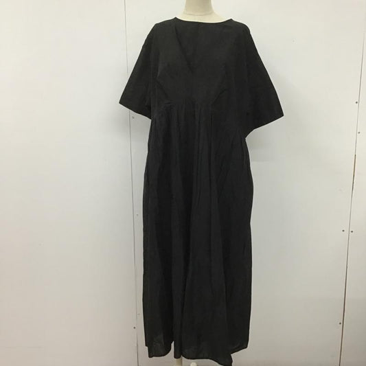 ミディウミ MidiUmi ワンピース ロングスカート 無地 黒 / ブラック /  レディース USED 古着 中古 10106141
