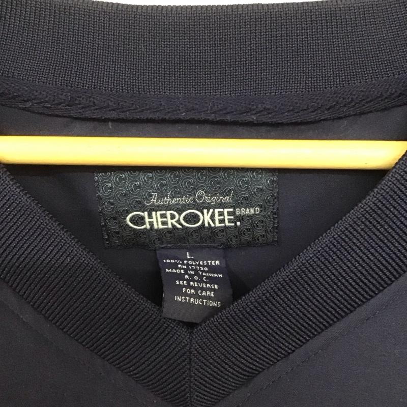 古着 USED カットソー 長袖 長袖カットソー 無地カットソー Vネック L 無地 紺 / ネイビー /  メンズ USED 古着 中古 10146112