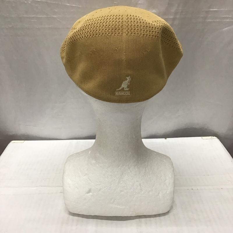 カンゴール KANGOL 帽子 ハンチング 0290BC Tropic 504 Ventair ロゴ、文字 ベージュ / ベージュ /  メンズ USED 古着 中古 10120890