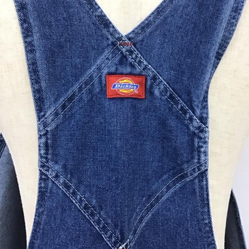 ディッキーズ Dickies サロペット・オーバーオール サロペット、オーバーオール デニム 8396SNB 42×32 ロゴ、文字 青 / ブルー /  メンズ USED 古着 中古 10112925