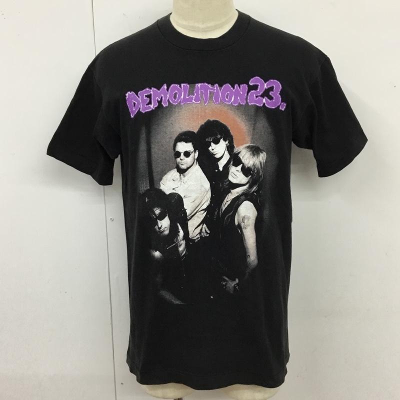 フルーツオブザルーム FRUIT OF THE LOOM Tシャツ 半袖 DEMOLITION23 バンドTシャツ 日本ツアー JAPANツアー 1994 M プリント 黒 / ブラック /  メンズ USED 古着 中古 10119850